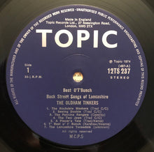 Load image into Gallery viewer, The Oldham Tinkers : Best O' T' Bunch - Back Street Songs Of Lancashire (LP, Album)
