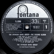 Load image into Gallery viewer, The Spencer Davis Group : The Second Album (LP, Album, Mono)