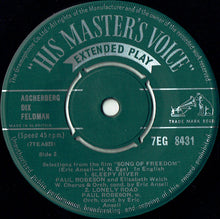 Load image into Gallery viewer, Paul Robeson : Selections From The Film "Song Of Freedom" (7", EP)