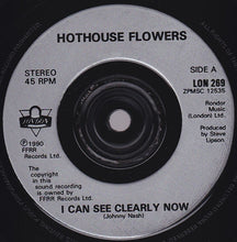 Load image into Gallery viewer, Hothouse Flowers : I Can See Clearly Now (7", Single)
