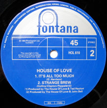 Load image into Gallery viewer, The House Of Love : Feel (10", Single, Ltd, Num)