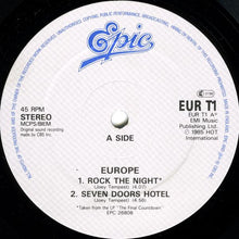 Load image into Gallery viewer, Europe (2) : Rock The Night (12")