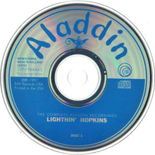 Load image into Gallery viewer, Lightnin' Hopkins : The Complete Aladdin Recordings (2xCD, Comp)