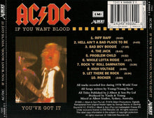 Load image into Gallery viewer, AC/DC : If You Want Blood, You've Got It (CD, Album, RE, RM)