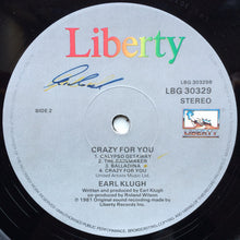 Load image into Gallery viewer, Earl Klugh : Crazy For You (LP, Album)