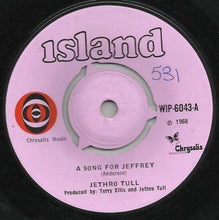 Load image into Gallery viewer, Jethro Tull : A Song For Jeffrey (7", Single)
