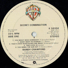 Load image into Gallery viewer, Randy Crawford : Secret Combination (LP, Album)