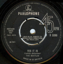 Load image into Gallery viewer, The Beatles : Ticket To Ride (7", Single, Mono)