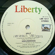 Load image into Gallery viewer, The Groundhogs : Split (LP, Album, RE)