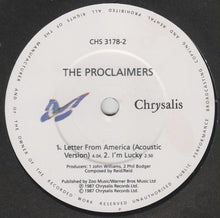 Load image into Gallery viewer, The Proclaimers : Letter From America (Band Version) (7", Single, Pap)