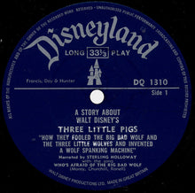 Load image into Gallery viewer, Sterling Holloway With Tutti Camarata : 3 Little Pigs (LP, Album)