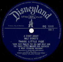 Load image into Gallery viewer, Sterling Holloway With Tutti Camarata : 3 Little Pigs (LP, Album)