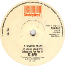 Load image into Gallery viewer, Gaffa (3) : Normal Service Will Never Be Resumed (7")