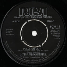 Load image into Gallery viewer, David Bowie & Bing Crosby : Peace On Earth / Little Drummer Boy (7", Single, Mono, 4-P)