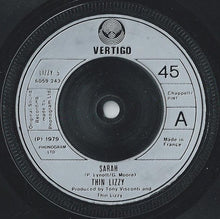 Load image into Gallery viewer, Thin Lizzy : Sarah (7", Single)