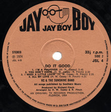 Load image into Gallery viewer, KC & The Sunshine Band : Do It Good (LP, Album)