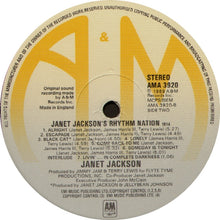 Load image into Gallery viewer, Janet Jackson : Rhythm Nation 1814 (LP, Album)