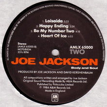 Load image into Gallery viewer, Joe Jackson : Body And Soul (LP, Album)