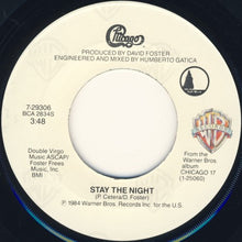 Load image into Gallery viewer, Chicago (2) : Stay The Night / Only You (7", Single)