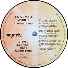 Load image into Gallery viewer, Cliff Richard : It's A Small World (LP, Comp)