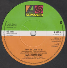 Load image into Gallery viewer, Bad Company (3) : This Love (7", Single, Ltd, Pat)