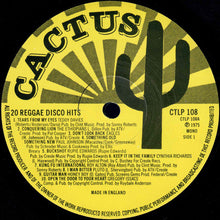 Load image into Gallery viewer, Various : 20 Reggae Disco Hits (LP, Album, Comp, Mono)