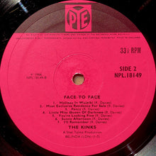 Load image into Gallery viewer, The Kinks : Face To Face (LP, Album, Mono)