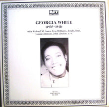 Load image into Gallery viewer, Georgia White : (1935-1941) (LP, Comp, Mono, RM)