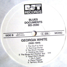Load image into Gallery viewer, Georgia White : (1935-1941) (LP, Comp, Mono, RM)