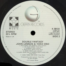 Load image into Gallery viewer, John Lennon & Yoko Ono : Double Fantasy (LP, Album)