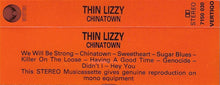 Load image into Gallery viewer, Thin Lizzy : Chinatown (Cass, Album)