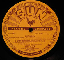 Load image into Gallery viewer, Carl Mann : Like, Mann (LP, Album, Mono)