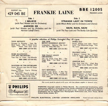 Load image into Gallery viewer, Frankie Laine : Frankie Laine (7", EP)