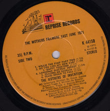 Load image into Gallery viewer, The Mothers : Fillmore East - June 1971 (LP, Album)