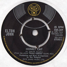 Load image into Gallery viewer, Elton John : Honky Cat (7", Single)