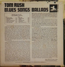 Load image into Gallery viewer, Tom Rush : Blues, Songs & Ballads (LP, Album, Mono)