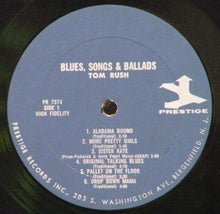 Load image into Gallery viewer, Tom Rush : Blues, Songs & Ballads (LP, Album, Mono)