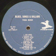 Load image into Gallery viewer, Tom Rush : Blues, Songs & Ballads (LP, Album, Mono)