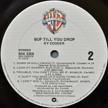 Load image into Gallery viewer, Ry Cooder : Bop Till You Drop (LP, Album)