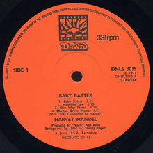 Load image into Gallery viewer, Harvey Mandel : Baby Batter (LP, Album)