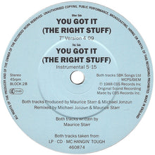 Load image into Gallery viewer, New Kids On The Block : You Got It (The Right Stuff) (7", Single)
