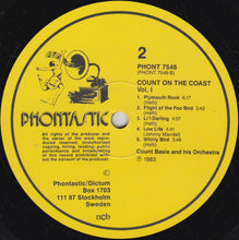 Load image into Gallery viewer, Count Basie : Count On The Coast (LP)