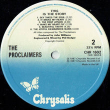 Load image into Gallery viewer, The Proclaimers : This Is The Story (LP, Album, Blu)