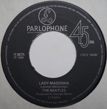 Load image into Gallery viewer, The Beatles : Lady Madonna c/w The Inner Light (7", Single, RE)