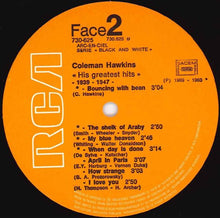 Load image into Gallery viewer, Coleman Hawkins : His Greatest Hits (1939-1947) (LP, Comp, Mono, RE)