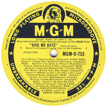 Load image into Gallery viewer, Various : Kiss Me Kate (LP, Album)