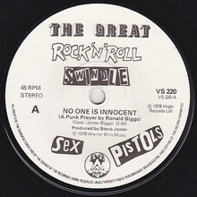 Load image into Gallery viewer, Sex Pistols : No One Is Innocent (A Punk Prayer By Ronald Biggs) / My Way (7", Single)