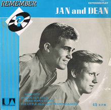 Load image into Gallery viewer, Jan & Dean : Remember Jan And Dean (7", EP)