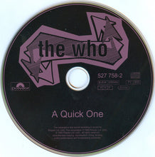 Load image into Gallery viewer, The Who : A Quick One (CD, Album, RE, RM)