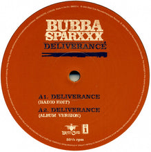 Load image into Gallery viewer, Bubba Sparxxx : Deliverance (12")